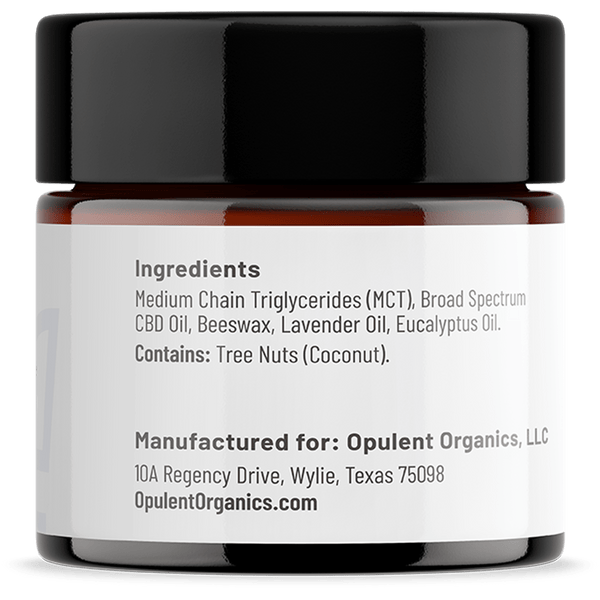 CBD Topical Salve for Muscle Relief